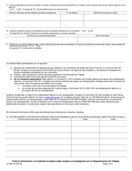 Formulario LS355.1S Solicitud Para Renovar La Licencia Otorgada Por Una Agencia De Empleos - New York (Spanish), Page 2