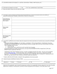 Form LS113 Application for Grower/Processor Certificate of Migrant Registration - New York, Page 2