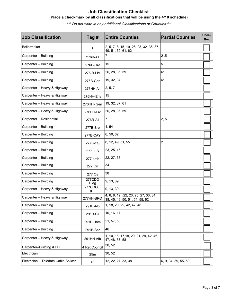 Form PW30.1 Employer Registration for Use of 4 Day / 10 Hour Work Schedule - New York, Page 3