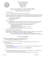Document preview: Instructions for Form SH870 Application for a Pyrotechnician&#039;s Certificate of Competence - New York