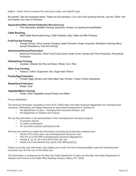 Form NYS100AG New York State Employer Registration for Unemployment Insurance, Withholding, and Wage Reporting for Agricultural Employment - New York, Page 9