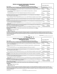 Form TCC406L Certification Coupon - New York (French)