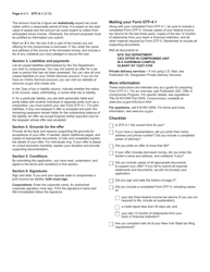 Form DTF-4.1 Offer in Compromise for Fixed and Final Liabilities - New York, Page 4
