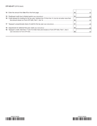 Form DTF-625-ATT Low-Income Housing Credit Annual Statement - New York, Page 2
