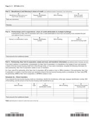 Form DTF-624 Claim for Low-Income Housing Credit - New York, Page 2