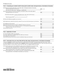 Form IT-112-R New York State Resident Credit - New York, Page 2