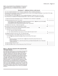 Instructions for Form IT-213 Claim for Empire State Child Credit - New York, Page 5