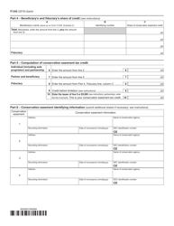 Form IT-242 Claim for Conservation Easement Tax Credit - New York, Page 2