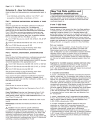 Instructions for Form IT-225 New York State Modifications - New York, Page 2