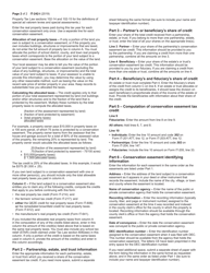 Instructions for Form IT-242 Claim for Conservation Easement Tax Credit - New York, Page 2