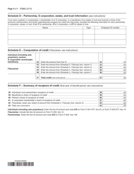 Form IT-633 Economic Transformation and Facility Redevelopment Program Tax Credit - New York, Page 4
