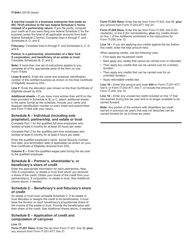 Instructions for Form IT-644 Workers With Disabilities Tax Credit - New York, Page 2