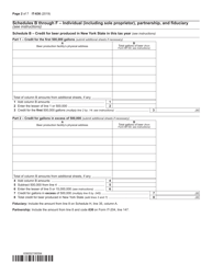 Form IT-636 Alcoholic Beverage Production Credit - New York, Page 2