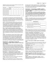 Instructions for Form IT-606 Claim for Qeze Credit for Real Property Taxes - New York, Page 5