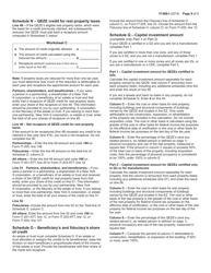 Instructions for Form IT-606 Claim for Qeze Credit for Real Property Taxes - New York, Page 9