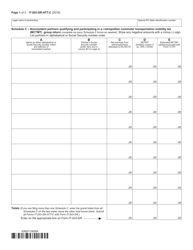 Form IT-203-GR-ATT-C Schedule C Nonresident Partners Qualifying and Participating in a Metropolitan Commuter Transportation Mobility Tax (Mctmt) Group Return - New York