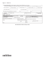 Form IT-205 Fiduciary Income Tax Return - New York, Page 4