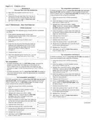 Instructions for Form IT-205-A Fiduciary Allocation - New York, Page 2