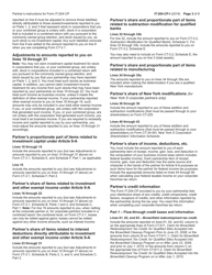 Instructions for Form IT-204-CP Schedule K-1 New York Corporate Partner&#039;s Schedule - New York, Page 3