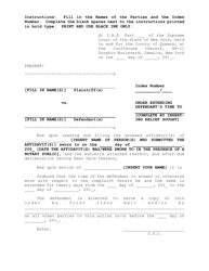 Document preview: Order Extending Defendant's Time to Answer - Queens County, New York