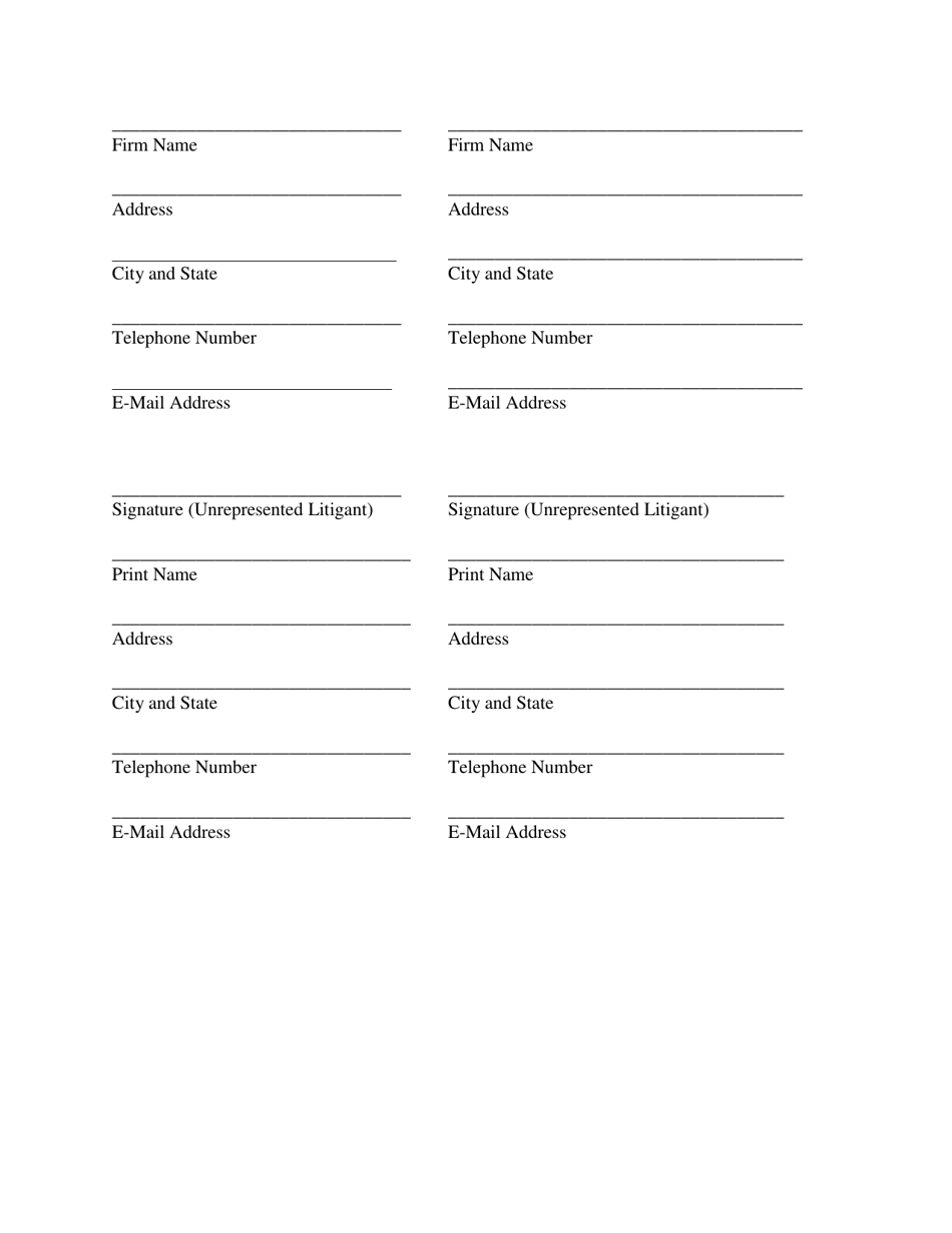 Statement of Voluntary, Consensual Electronic Filing - New York, Page 2