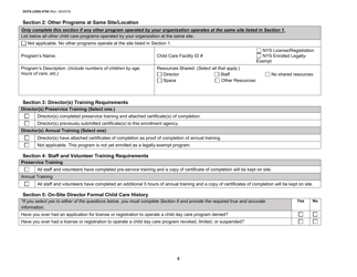 Form OCFS-LDSS-4700 Part A Enrollment Form for Legally-Exempt Group Child Care Program - New York, Page 4