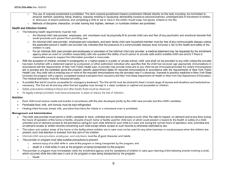 Instructions for Form OCFS-LDSS-4699 Enrollment Form for Provider of Legally-Exempt in-Home Child Care and Legally-Exempt Family Child Care - New York, Page 9