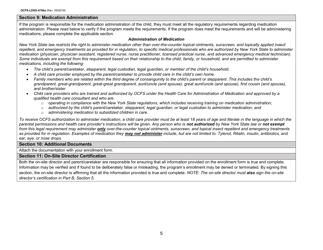 Instructions for Form OCFS-LDSS-4700 Part A Enrollment Form for Legally-Exempt Group Child Care Program - New York, Page 5