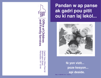 Document preview: Form PUB-1115D As You Think About Child Care for Your School-Age Child - New York (Haitian Creole)