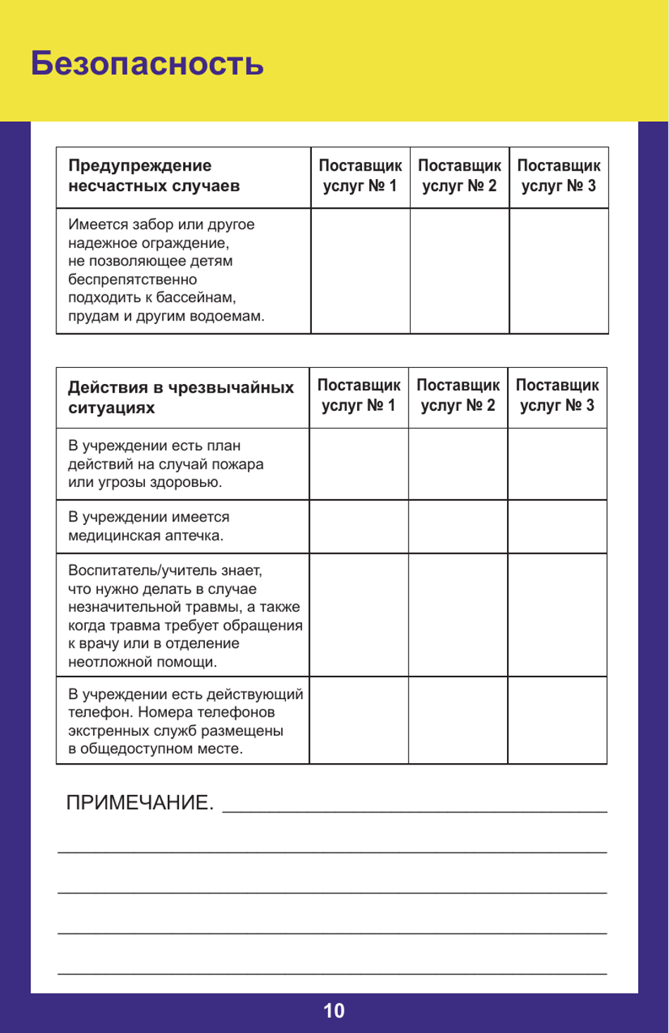Form PUB-1115B As You Think About Child Care for Your Infant or Toddler - New York (Russian), Page 10
