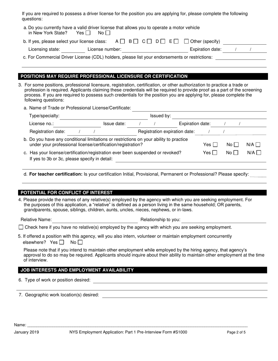 Form S1000 Part 1 - Fill Out, Sign Online and Download Printable PDF ...