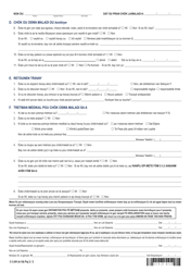 Form C-3 Employee Claim - New York (Haitian Creole), Page 2