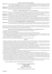 Form C-3 Employee Claim - New York (Haitian Creole), Page 4