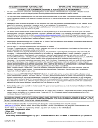 Form C-4 AUTH Attending Doctor&#039;s Request for Authorization and Insurer&#039;s Response - New York, Page 4