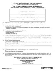Form DB-800 Application for Approval of Plan of Employer Providing Disability and/or Paid Family Leave Benefits - New York
