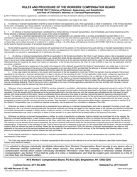 Form OC-400 Notice of Retainer and Substitution - New York, Page 2