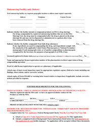 In State Drug Program Application Form - North Carolina, Page 3