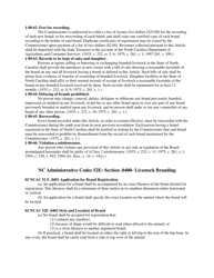 Application for Livestock Brand Registration - North Carolina, Page 4