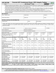 Form UST-6F/23B Application to Install or Replace Usts (Containment Sump/Udc Testing) - North Carolina, Page 3