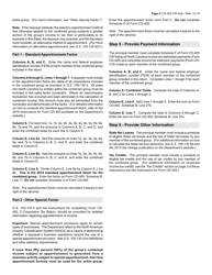 Instructions for Form CD-405 CW Combined Corporate Income Tax Worksheet - North Carolina, Page 4