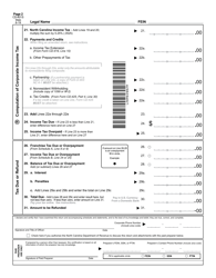 Form CD-401S S-Corporation Tax Return - North Carolina, Page 3
