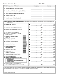 Form NC-478 Summary of Tax Credits Limited to 50% of Tax - North Carolina, Page 3