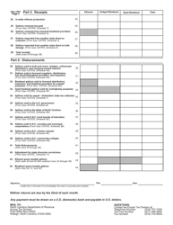 Form GAS-1207 Refiner Return - North Carolina, Page 2