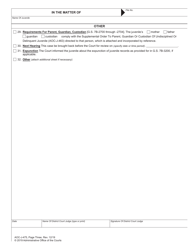Form AOC-J-475 Juvenile Level 2 Disposition Order (Delinquent) - North Carolina, Page 5
