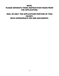 Application for Licensed Residential - North Carolina, Page 10