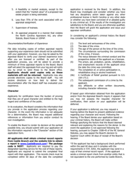 Application for Certified Residential Certification - North Carolina, Page 9