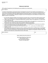 Form SFN60963 Hemp Pilot Project Proposal - North Dakota, Page 3