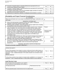 Form SFN54458 Questionnaire to Rank Projects for Potential Financial Assistance Through the Drinking Water State Revolving Fund (Dwsrf) Program - North Dakota, Page 3