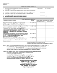 Form SFN54272 Long Term 1 - Enhanced Surface Water Treatment Rule Summary - North Dakota, Page 2