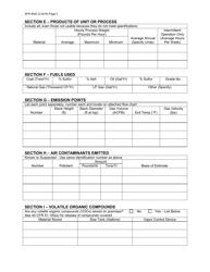 Form SFN8520 Permit Application for Manufacturing or Processing Equipment - North Dakota, Page 2